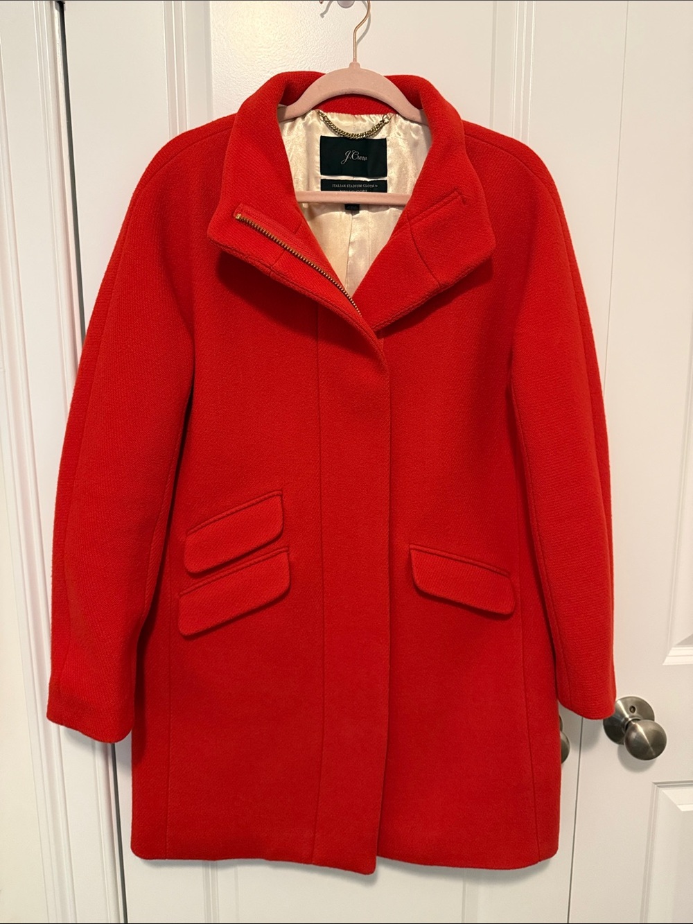 J. Crew Italian Wool Cocoon Coat